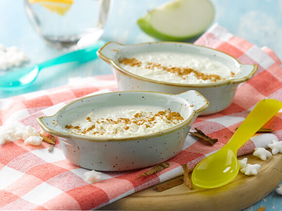 Porridge de Vainilla y Fruta