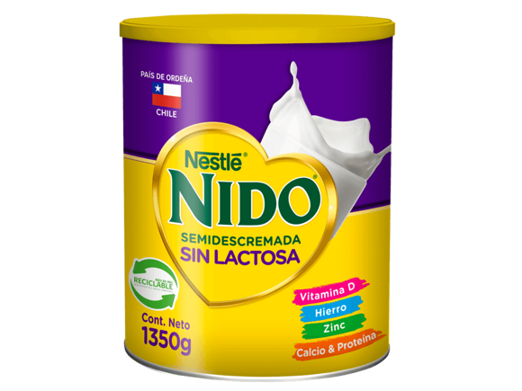 Nido Semidescremada Sin Lactosa