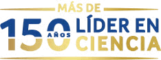 Logo mas de 150 años lider en ciencia